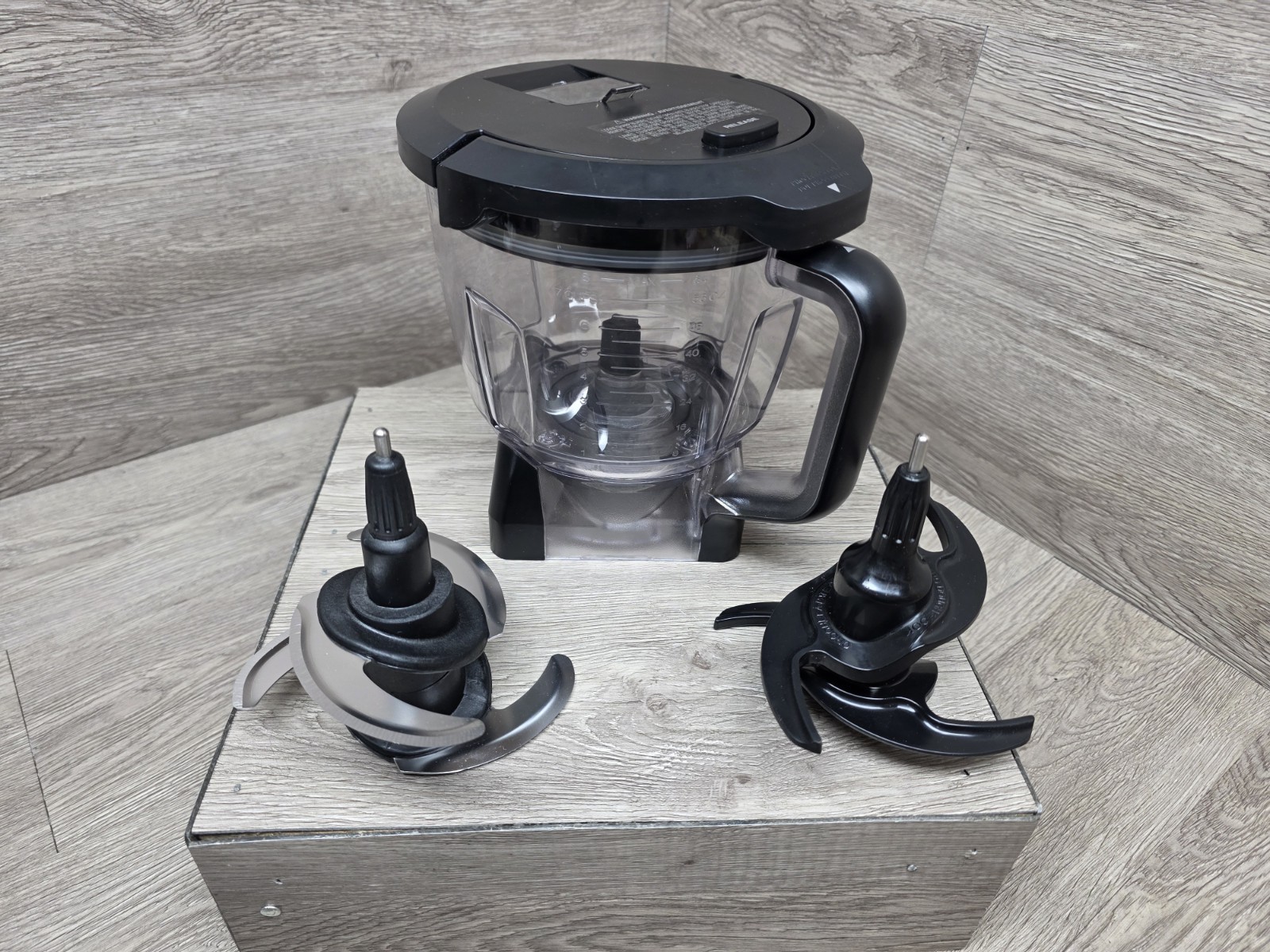 Ninja Blender Food Processor Bowl Lid Blade 64 oz 8 Cups BL7