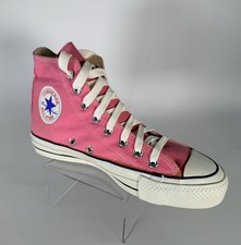 Vtg Deadstock Converse USA 80s All Star Chuck Pink High Top Men 6.5 / Wmn 8.5