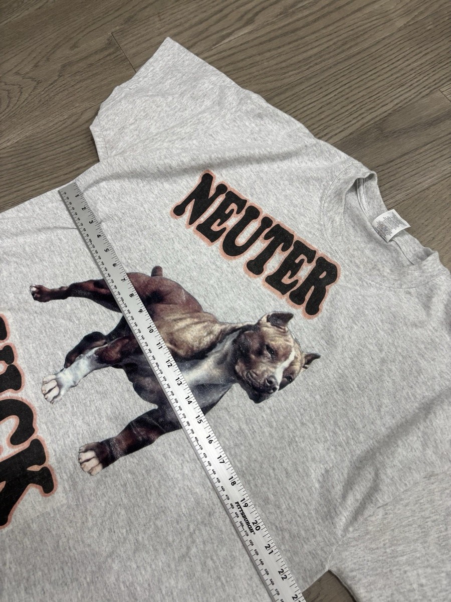 Vintage 2007 Big Dogs Michael Vick Dog Tee Shirt Funny Parody T