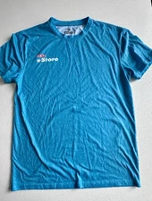 Texas H-E-B estore HEB Uniform T Shirt Blue Medium Threads Uniform Agency