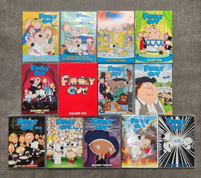 Family Guy Volume 1 2 3 4 5 6 7 8 9 10 11 12 + Season 12 Dvd Pls Read
