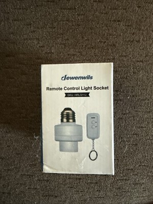 DEWENWILS Wireless Remote Control Light Socket, Brand New