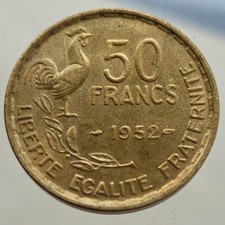 50 Francs 1952 Guiraud Coq Qualité France
