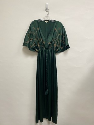 chinese dress ladies Charlette Sparkle Maxi Dress Dark Green main image 1