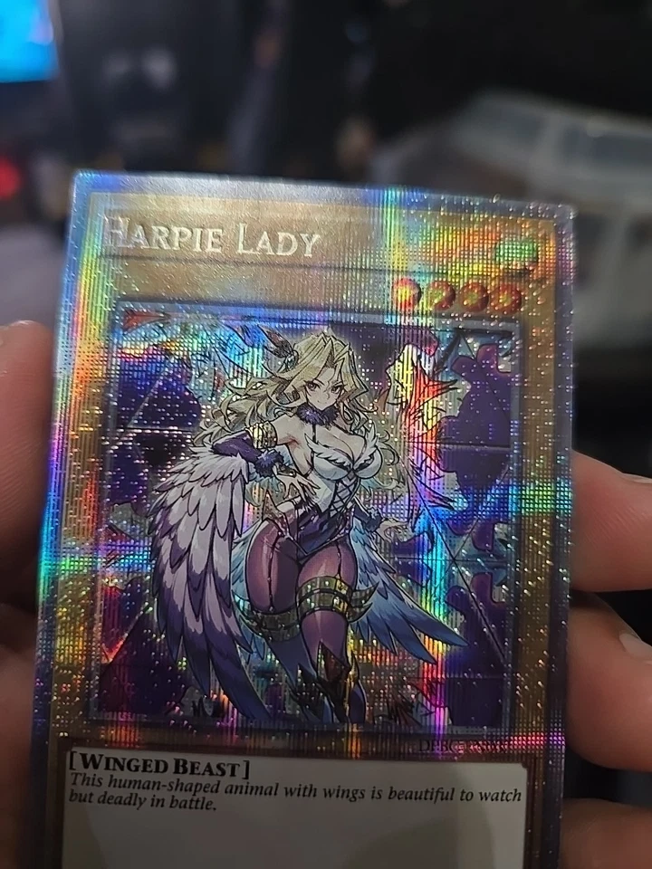 Dark Magician girl  Pop Out Sexy Card Holo Anime Yugioh CUSTOM ART Harpie Lady 1 - Image 2 of 4