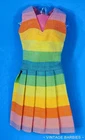 RARE Vintage Barbie Doll Fun N Games #1619 Dress MINTY ~ 1960's