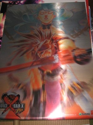 Poster AA1021 GUILTY GEAR X Guilty Gear X hobby collection art character Japan