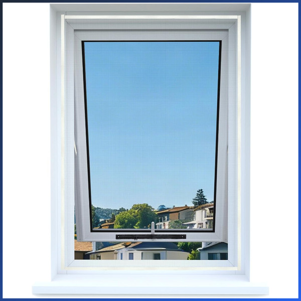 Dachfenster Fliegengitter 2Er Set Zuschneidbar Insektenschutz Ohne Bohren-image