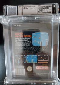 NES Super Mario bros.  Wata Grading 8.0