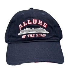 Royal Caribbean International Hat Embroidered Allure Of The Seas Cruise Ship Cap