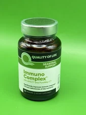 Premium AHCC Complex – ImmunoComplex Includes AHCC Mushroom 30 Veggie Caps 7/25