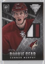 2013 Panini Rookie Anthology Titanium Update Gear 19/25 Connor Murphy Patch 0c3