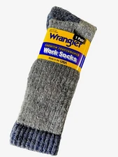 WRANGLER Premium Performance Work Socks 20% Merino WOOL