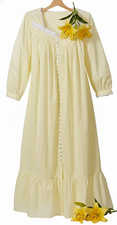 EW Vintage Buttercup Cotton Robe Cotton Reg/Plus Sleepwear