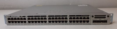 Cisco Catalyst 3850 48 Port Gigabit Switch C3850-NM-4-10G WS-C3850-48T-E