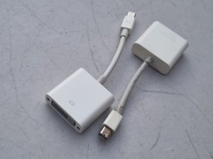Apple Mini DisplayPort auf DVI Adapter A1305 Restposten x2 MacBook Display Kabel