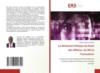 La Dimension Ethique Du Droit Des Affaires, Du DD Et L'innovation Diahoré Buch