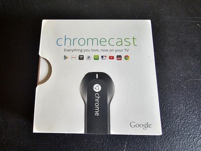 Google Chromecast 1st Generation HDMI Streaming Media Player H2G2-42 Black 1080p