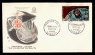 DR WHO 1963 FRENCH SOMALILAND FDC SPACE SATELLITE CACHET DJIBOUTI M66979