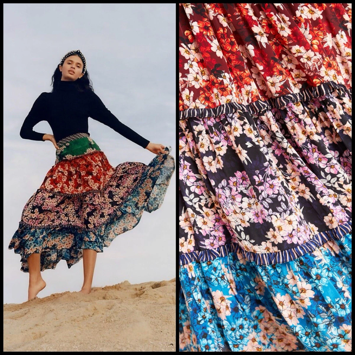 Anthropologie Ruffle Skirts for Women for sale - eBay display picture 1