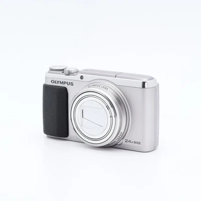 Appareil photo numérique compact argenté OLYMPUS STYLUS SH-50 excellent état - Photo 1/4