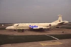 35mm Aircraft Slide Nimrod XV263 RAF Finningley 1990