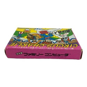 Soft Pro International Circus Charlie Famicom NTSC-J Box Junk JAPAN