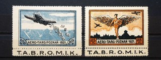 Poland 1921/cat. Michel No. I II/complete unused with rubber
