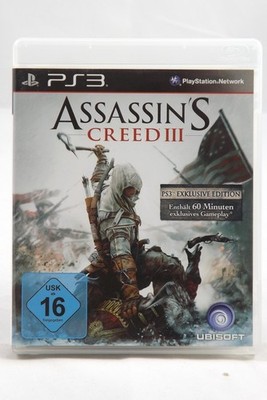 Assassin´s Creed III (Sony PlayStation 3) PS3 Spiel in OVP - SEHR GUT