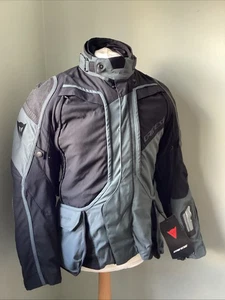 Dainese D-Explorer 2 Ebony/Black Gore-Tex Touring Waterproof Motorcycle Jacket