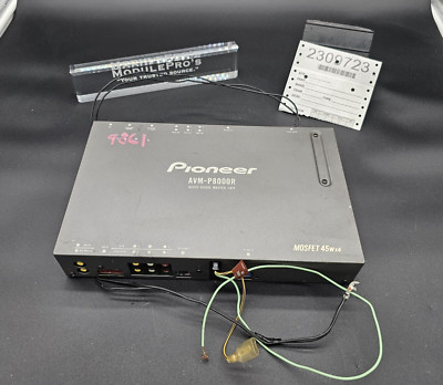 Pioneer  AVM-P8000R Audio Visual Master Unit 45wx4 DVD AV * Blast from the Past*