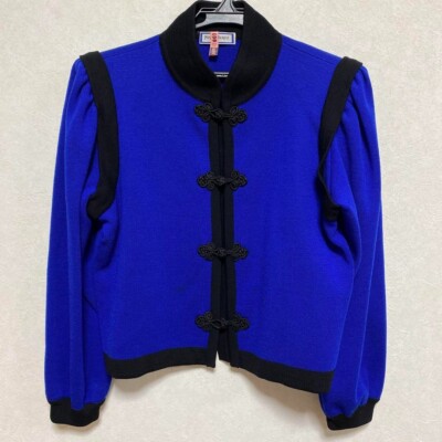 ジャケット・アウター Vintage Yves Saint Laurent knit jacket s-l400.jpg