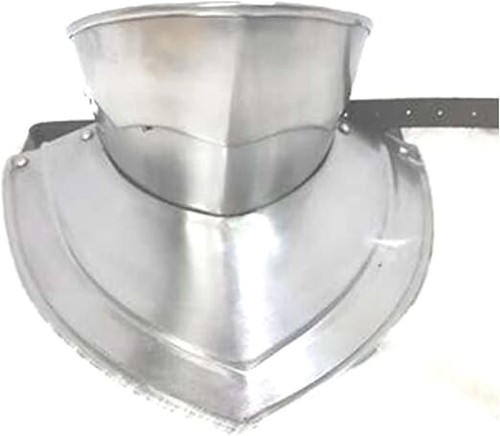 Medieval Armor Bevor Gorget Neck Protection Collar Gorget Roman Crusader Costume - Picture 6 of 11