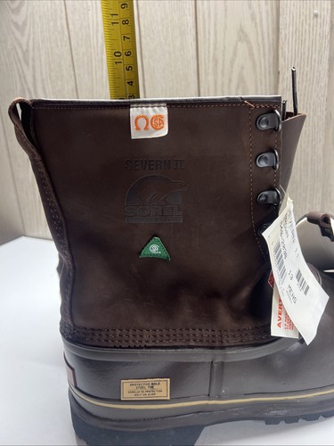 VTG Sorel Severn II Steel Toe Welder Industrial Work Boots Leather NDS Size 13 - Picture 14 of 14