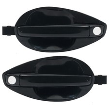 Fits 03-08 Hyundai Tiburon 2pcs Door Handle Catch Front Passenger Left Exterior
