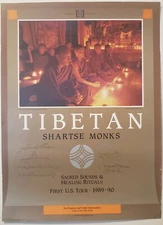 Tibetan Shartse Monks Sacred Sounds & Healing Rituals First U.S. Tour poster