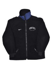 Vintage Nike Penn State Basketball Fleece Jacket Mens M Black Zip Nittany Lions