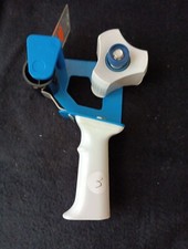 Unbranded Metal and Plastic Tape Dispenser Hand Held Packing Gun for 2 Roll Use