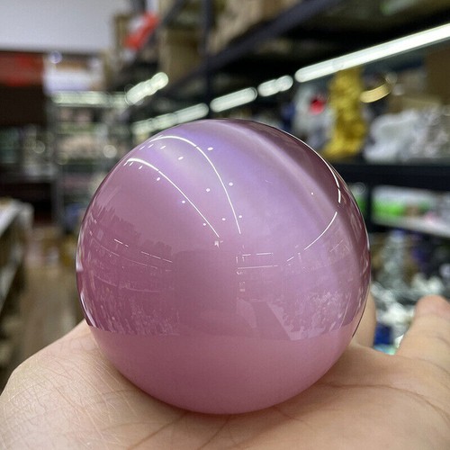 40/50/60/80/100mm Mexican Opal Gemstone Sphere Decor Crystal Healing Ball +Stand - Picture 10 of 29