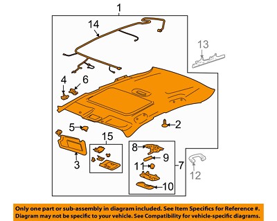 シボレー　インパラ　ヘッドライナー 1967 1968 CHEVROLET IMPALA FASTBACK & SS BUCKSKIN PERFORATED