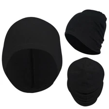 Tactical Beanie for Men - Winter Army Beanie Fleece Windproof ＆ Warm Skull Cap