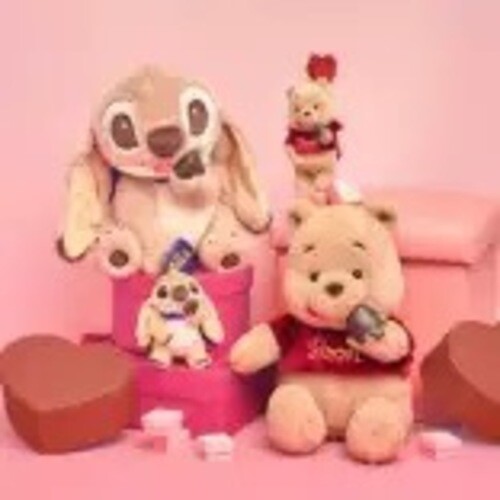 Tokyo Disney Store Japan Winnie the Pooh Plush Chocolate 2025 Cute