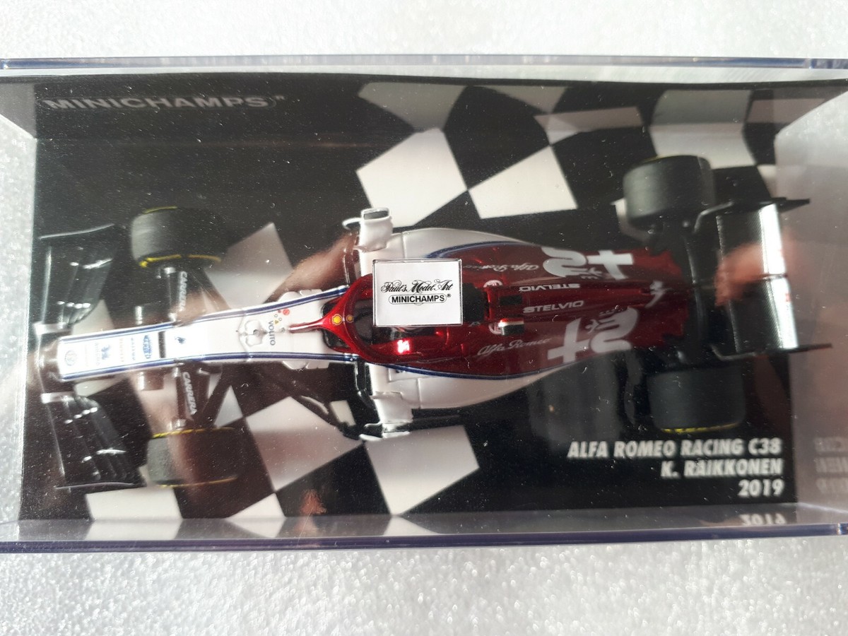 RARE Minichamps 1/43 F1 Alfa Romeo Kimi Raikkonen GP Monaco
