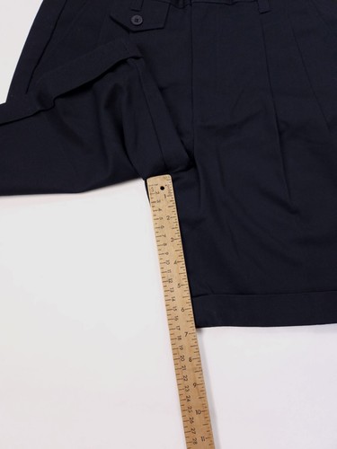 Fynn & O'Hara Girls Navy Blue Uniform Pleated School Walking Shorts Sz 8.5 26in - Picture 9 of 15