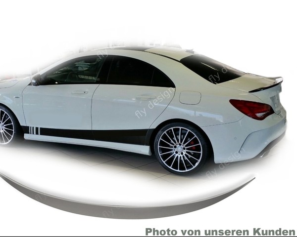 Spoiler Passend FüR Mercedes Benz CLA C117 W117, ABS Passgenau, Karosseriekit-image