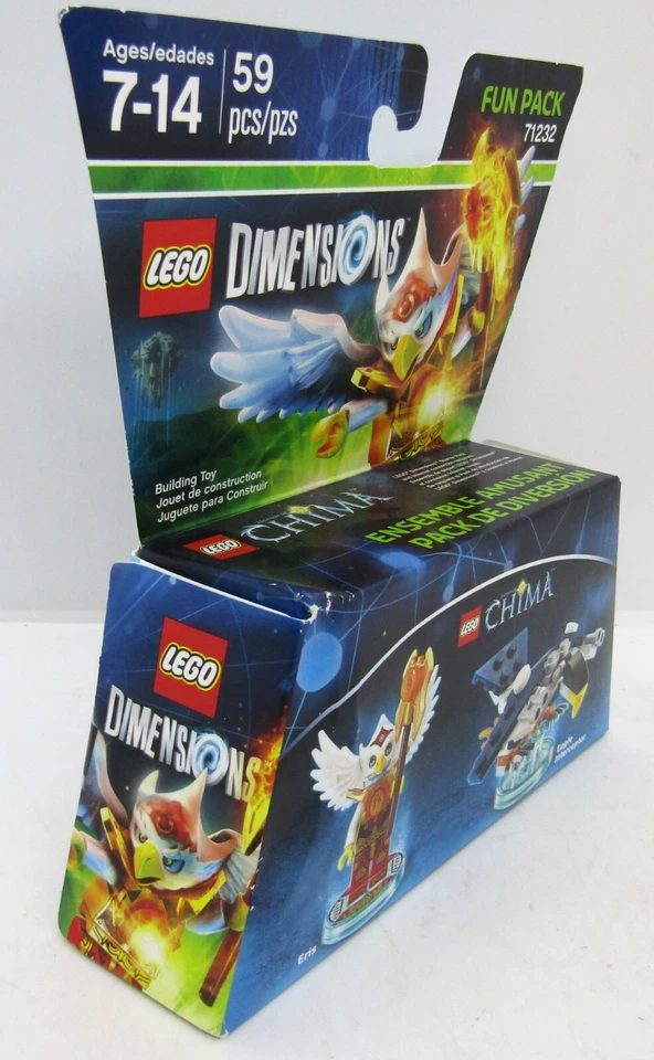 LEGO Dimensions Legends of Chima Fun Pack 71232 Eris & Eagle Interceptor Nuevo Foto 3 de 4