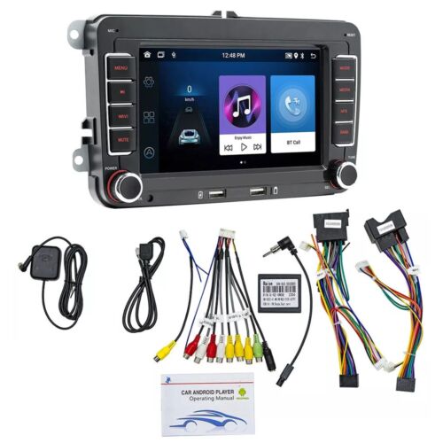 32G Apple Carplay For VW GOLF Polo MK6 7" Car stereo Radio Android 13 Player GPS - Picture 2 of 22