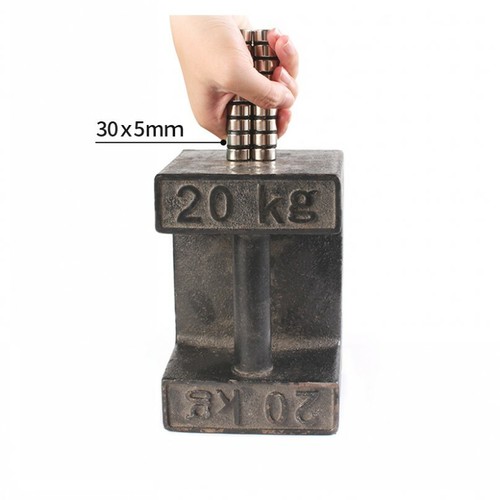 10/50Pcs Dia 5~30mm Thickness 1~8mm Strong NdFeB Cylindrical Rare Earth Magnets - Picture 10 of 12