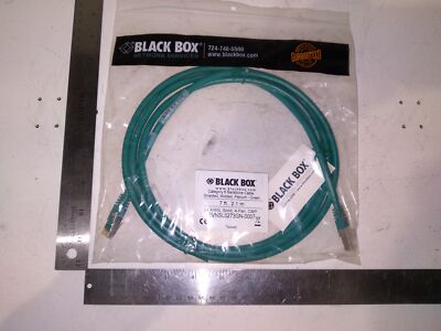 BlackBox EVNSL0273GN-0007 CAT6 400-MHz Patch Cable ethernet data 