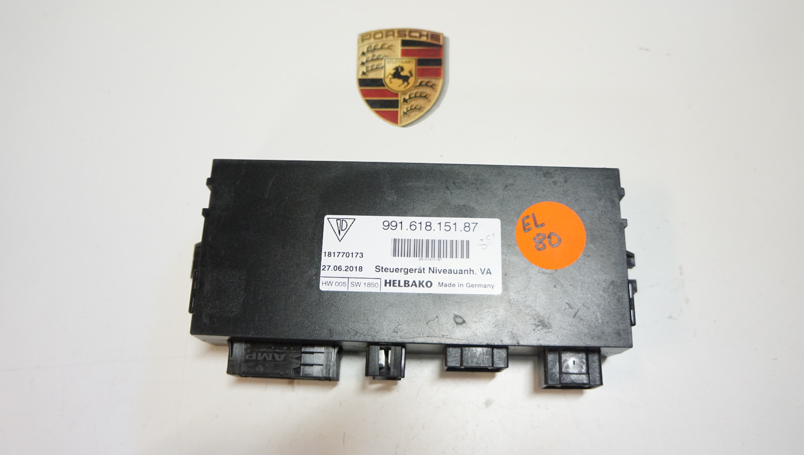 Porsche 991 Steuergerät Niveauanhebung VA PASM 99161815187 El80  